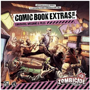 Image de Zombicide - Comic Book Extras 2eme édition - Survivors, Missions & Tiles