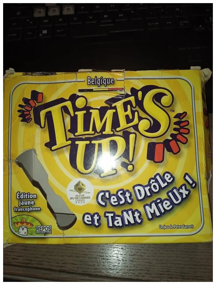 Time's Up ! - Édition Jaune Francophone - Belgique