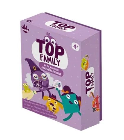 Top'family : Jeu De 7 Familles Mathématique