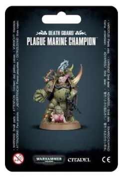 Warhammer 40,000 - Plague Marine Champion Death Guard