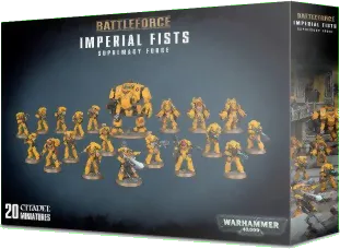 Warhammer 40k : Battleforce - Imperial Fists Supremacy Force