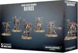 Warhammer 40k - Chaos Space Marines Havocs