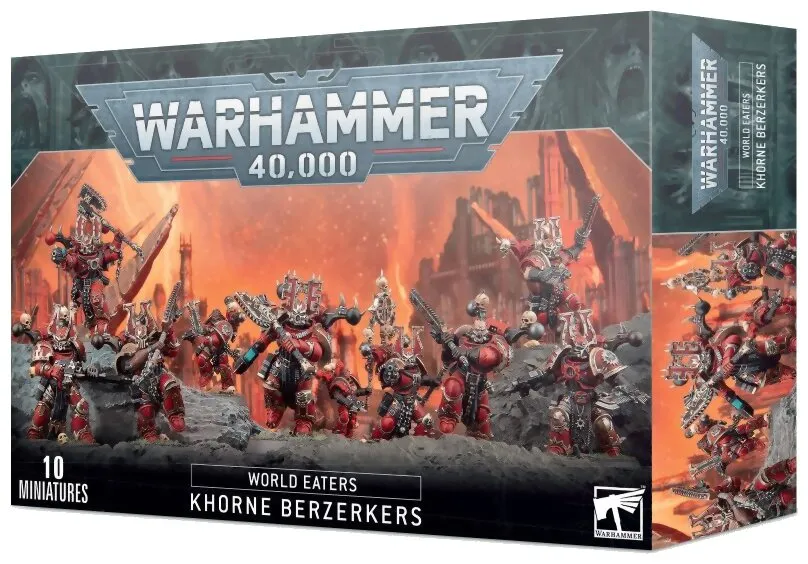 Warhammer 40k - Khorne Berzerkers World Eaters