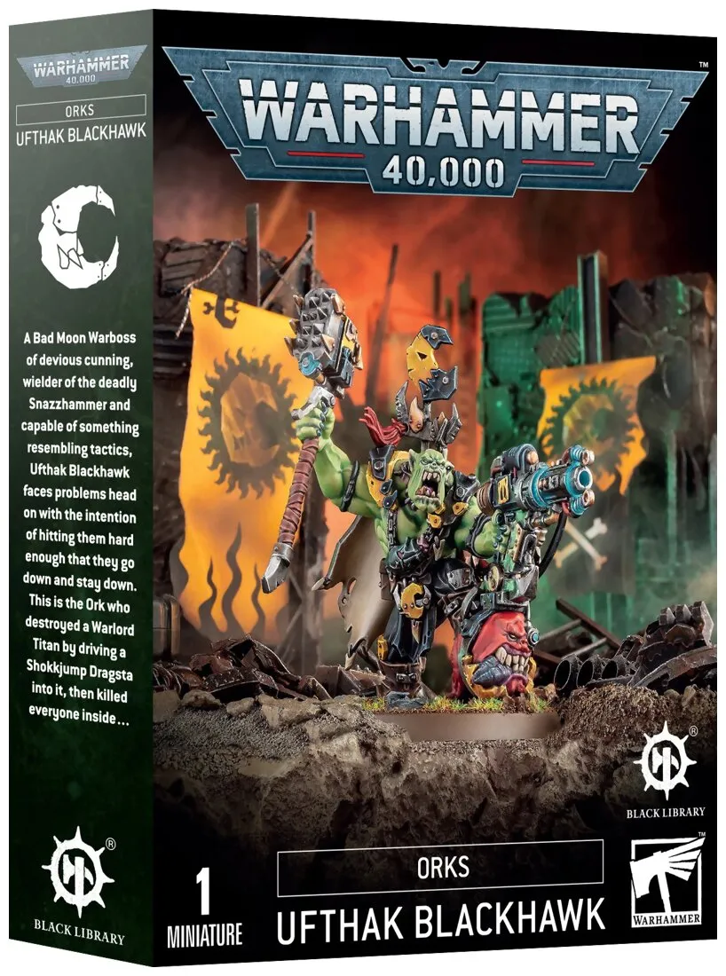 Warhammer 40k - Ufthak Blackhawk Orks