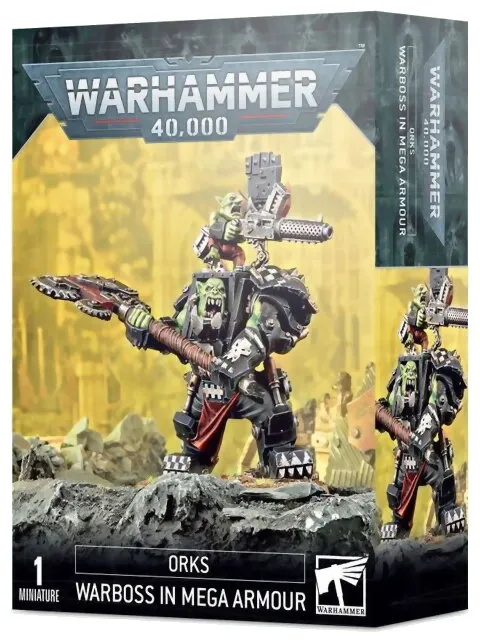 Warhammer 40k -  Warboss In Mega Armour Orks