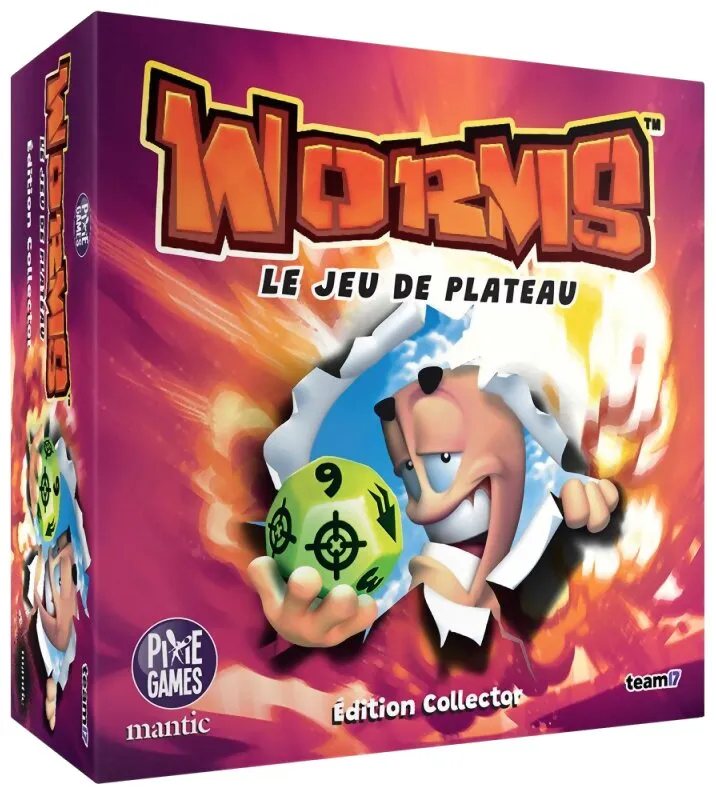 Worms Le Jeu De Plateau - Édition Collector